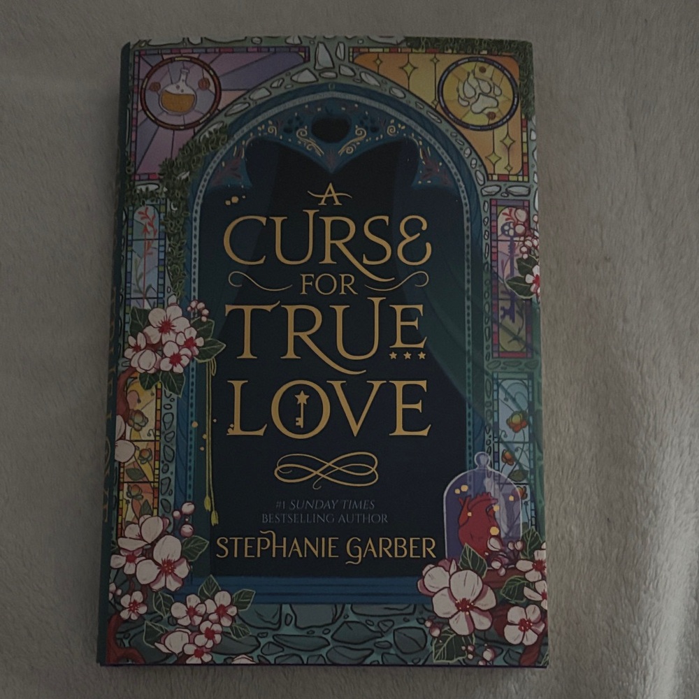 Enchanting Blue and Gold Book by